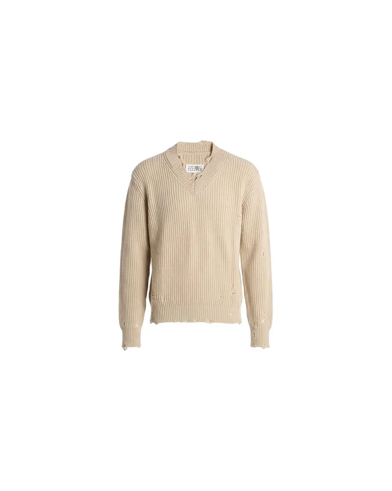 Maison Margiela STRICKWAREN - Pulloverauf YOOX.COM Beige