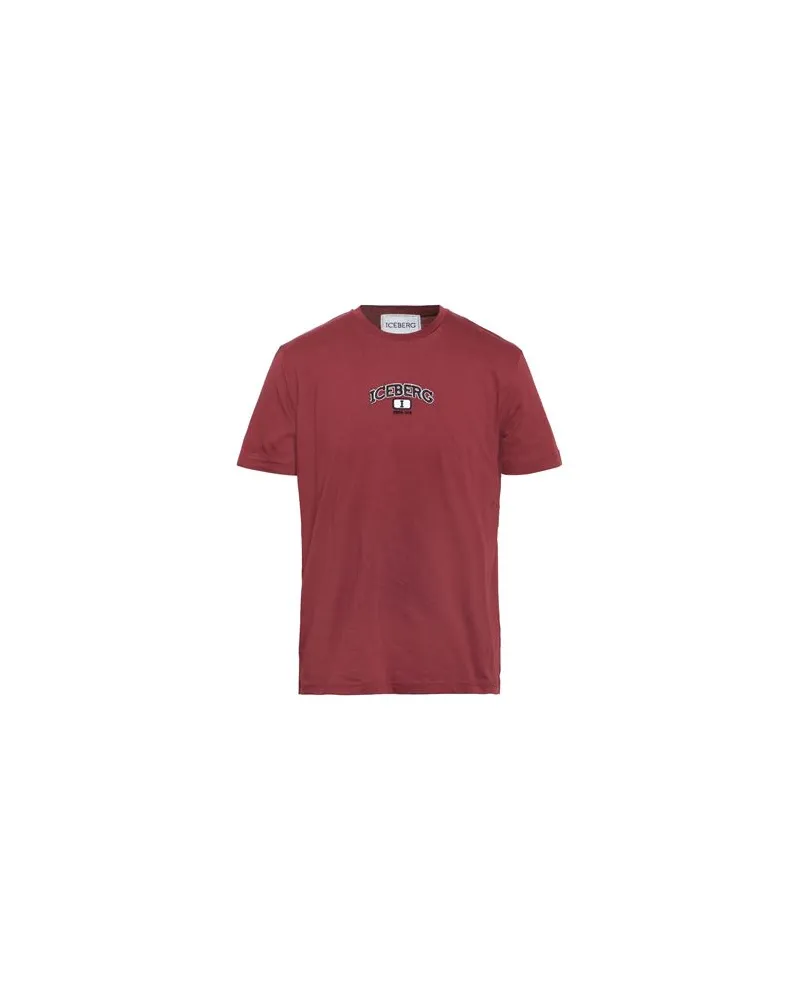Iceberg TOPS - T-shirtsauf YOOX.COM Bordeaux