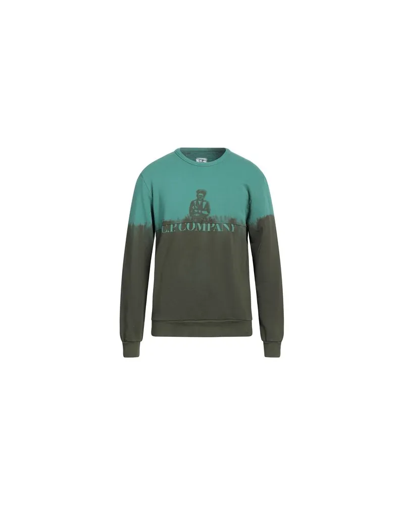 C.P. Company TOPS - Sweatshirtsauf YOOX.COM Grün