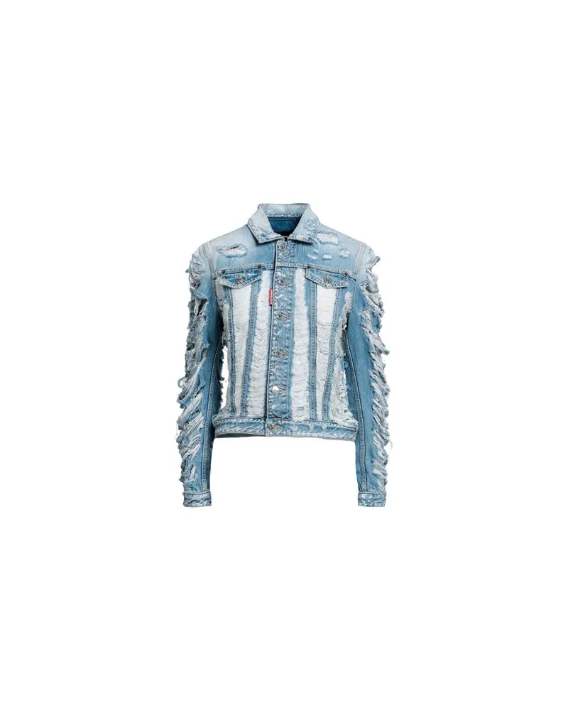 Dsquared2 JACKEN & MÄNTEL - Jeansjacken/Mäntelauf YOOX.COM Blau