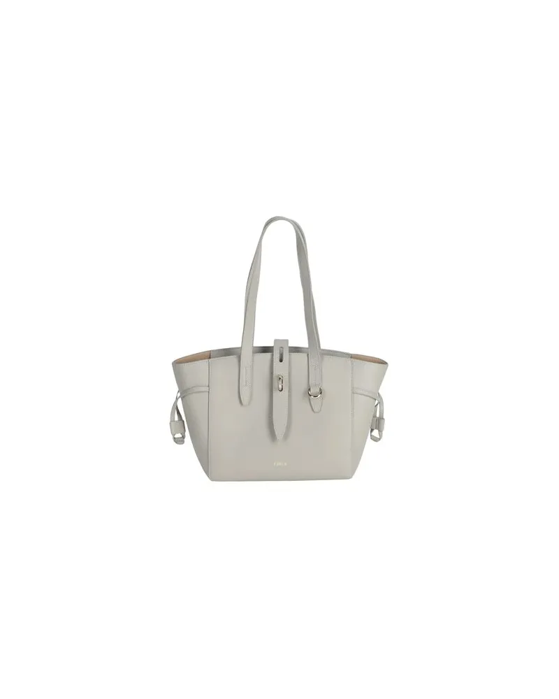 Furla NET S TOTE 24  - TASCHEN - Handtaschenauf YOOX.COM Maulwurfsgrau