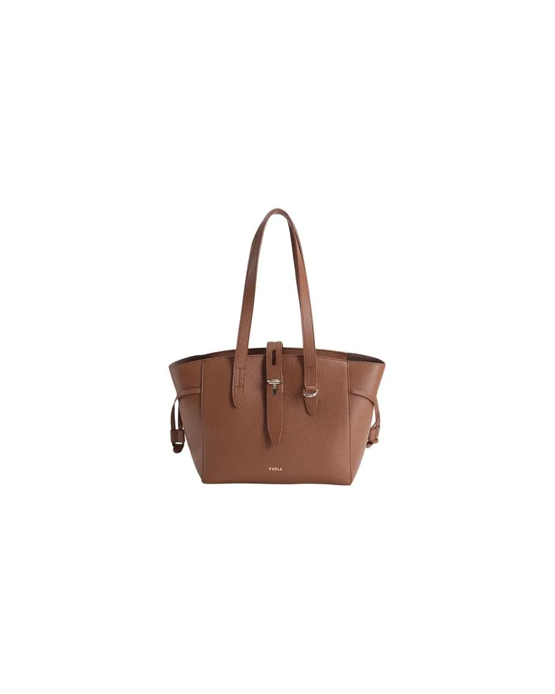 Furla NET S TOTE 24  - TASCHEN - Handtaschenauf YOOX.COM Braun