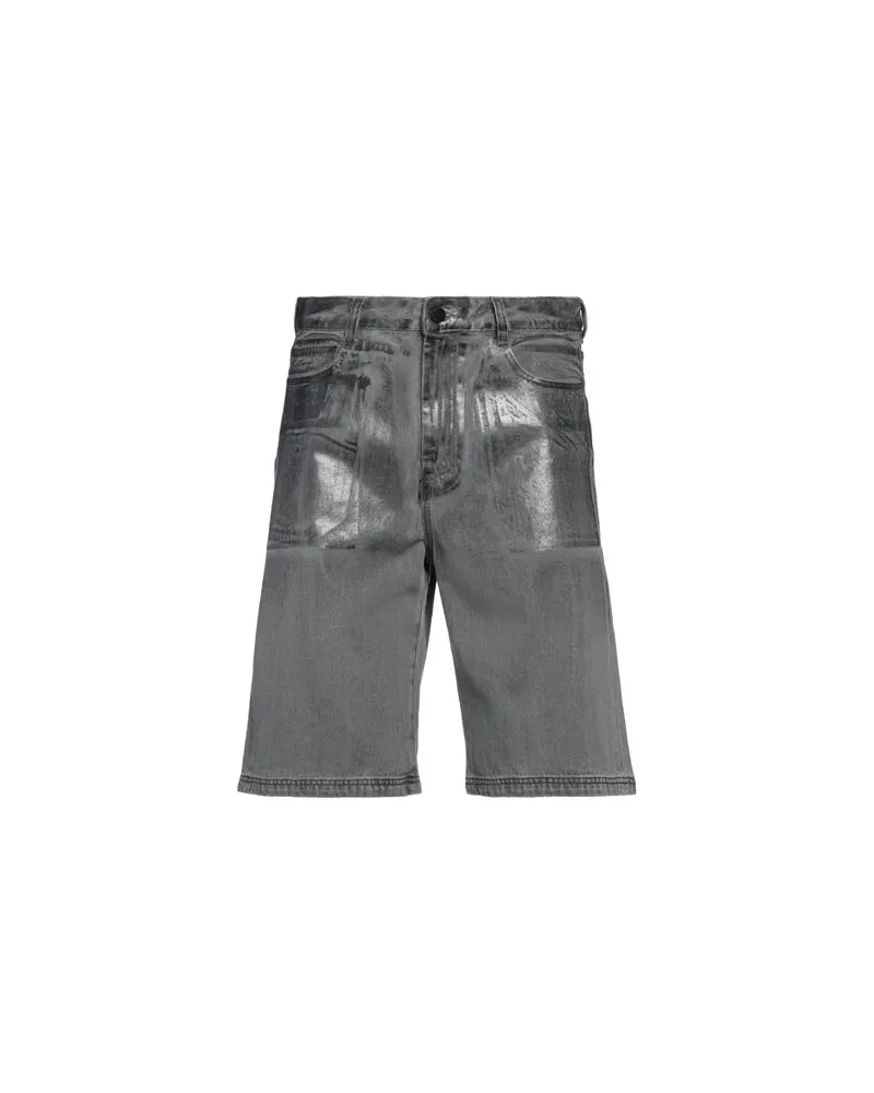 44 LABEL GROUP HOSEN & RÖCKE - Jeansshortsauf YOOX.COM Blei