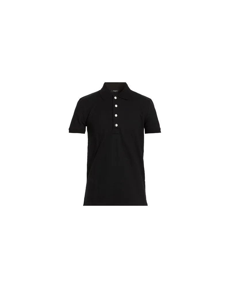 Balmain TOPS - Poloshirtsauf YOOX.COM Schwarz