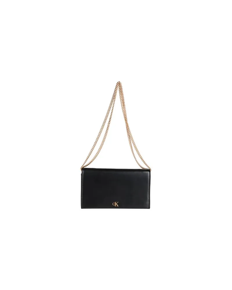 Calvin Klein TASCHEN - Schultertaschenauf YOOX.COM Schwarz