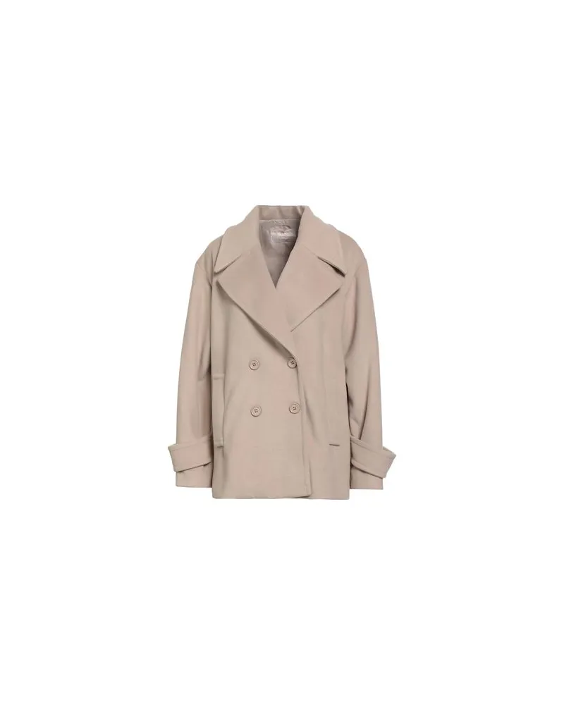 Kaos JACKEN & MÄNTEL - Mäntelauf YOOX.COM Elfenbein