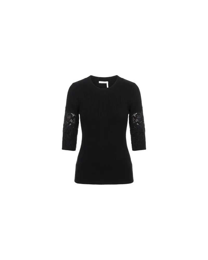 Chloé STRICKWAREN - Pulloverauf YOOX.COM Schwarz