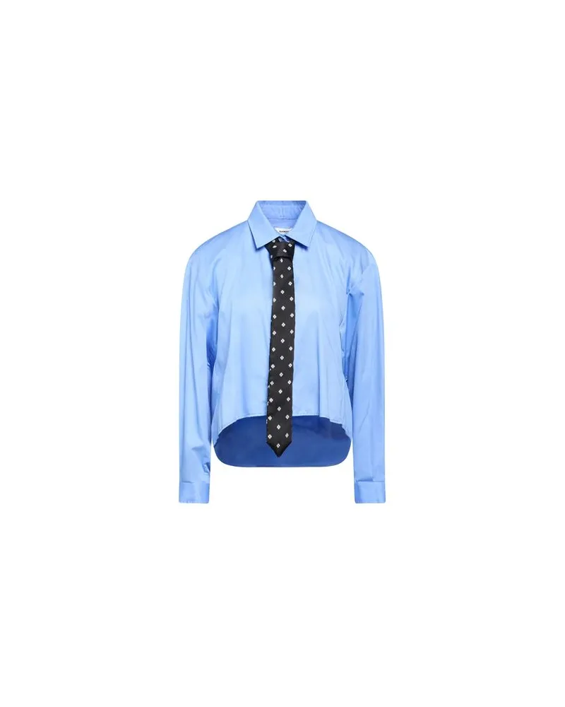 Sandro TOPS - Hemdenauf YOOX.COM Himmelblau