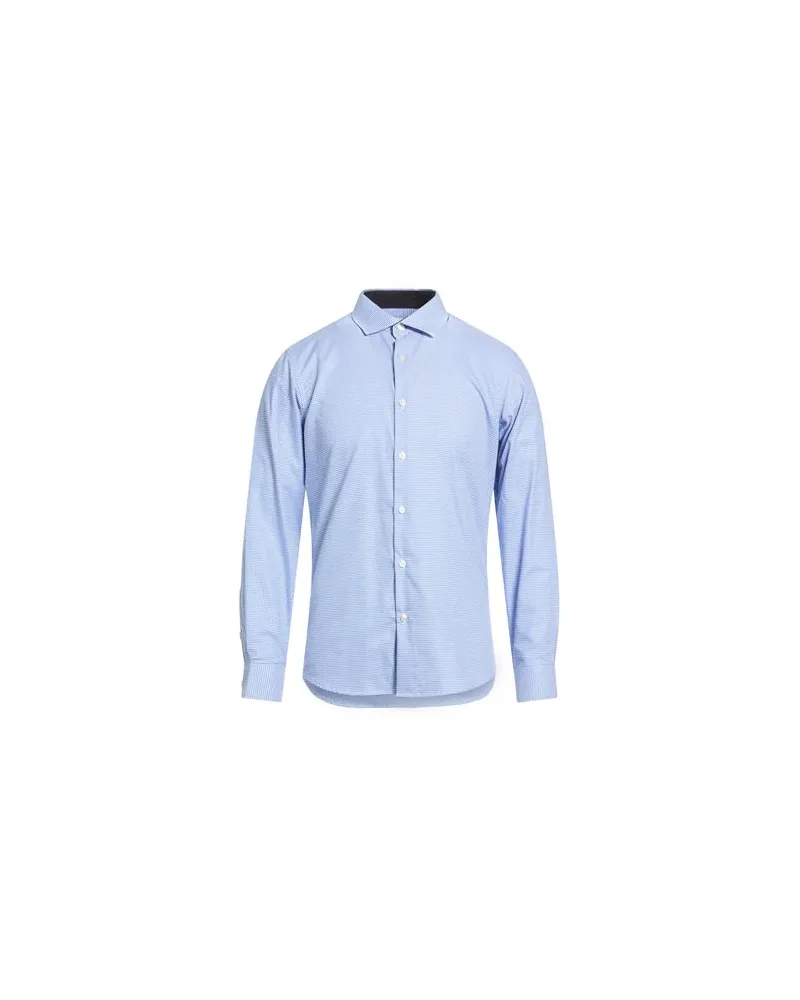 Selected Homme TOPS - Hemdenauf YOOX.COM Azurblau