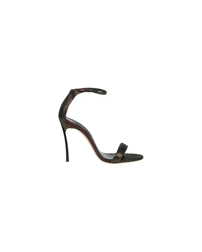 Casadei SCHUHE - Sandalenauf YOOX.COM Schwarz