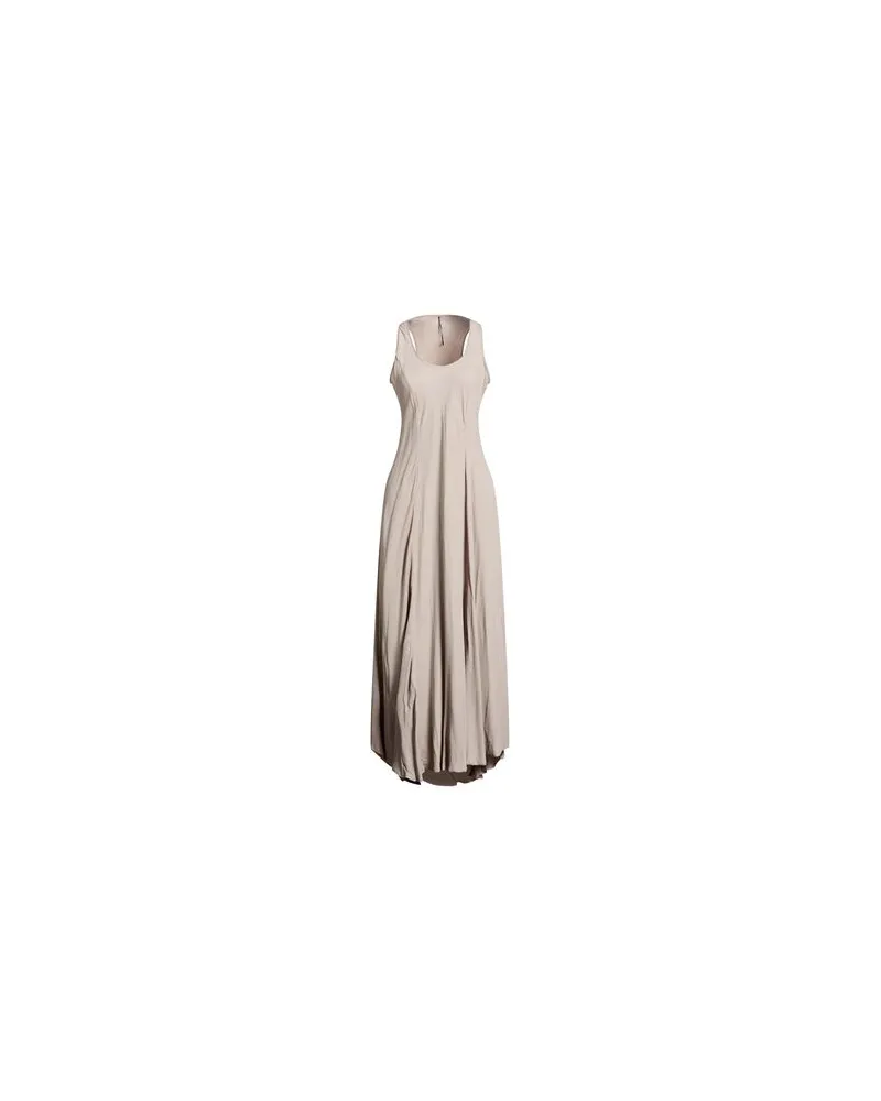 Masnada KLEIDER - Maxi-Kleiderauf YOOX.COM Maulwurfsgrau
