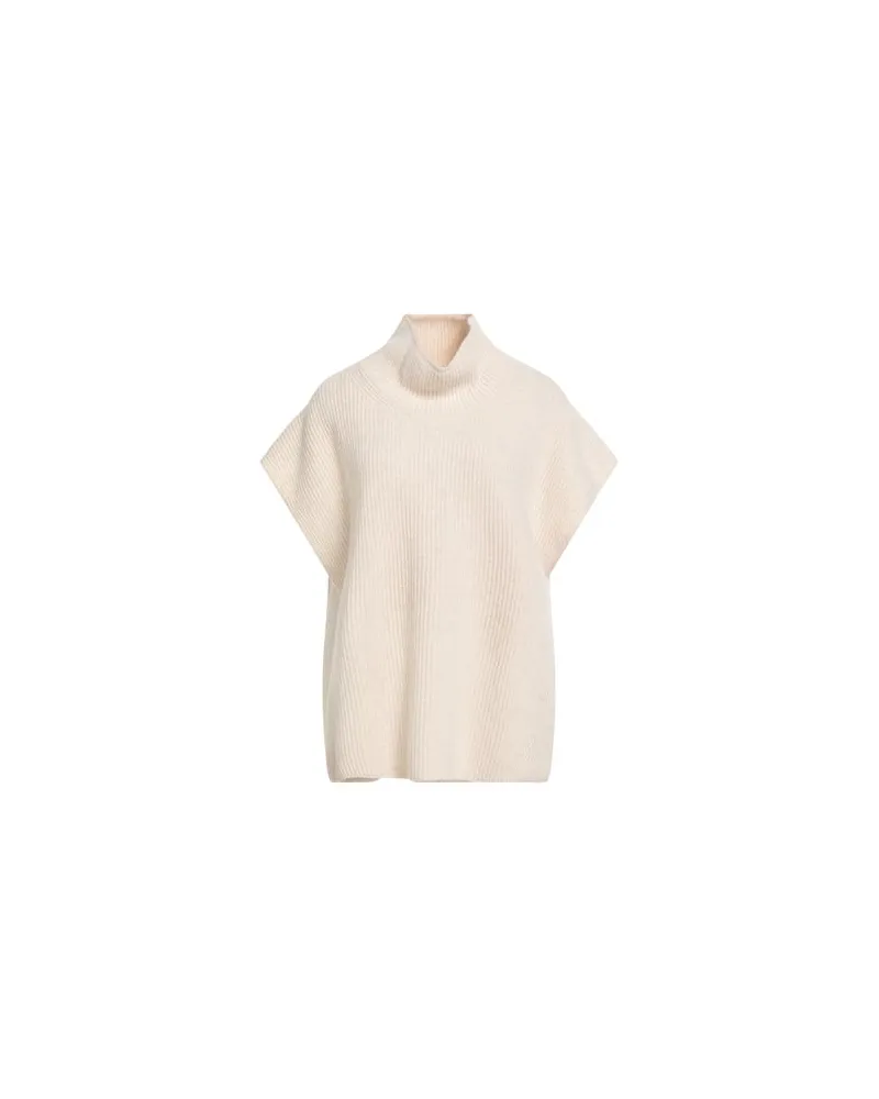Max Mara STRICKWAREN - Rollkragenpulloverauf YOOX.COM Cremeweiß