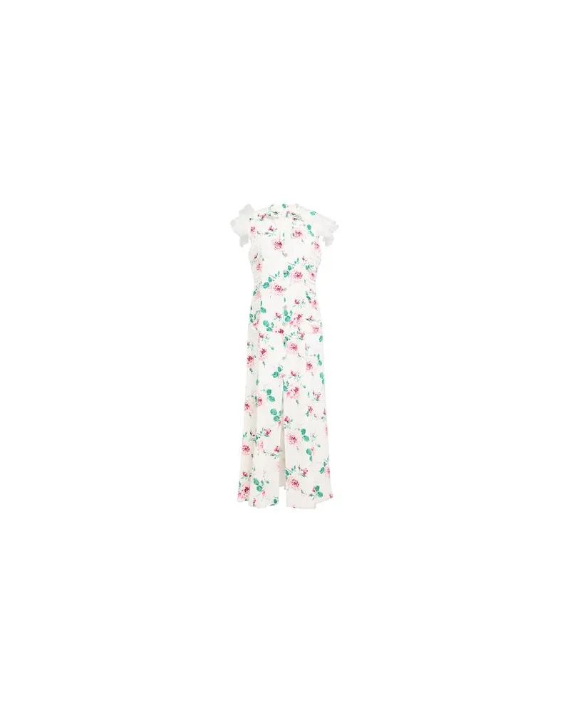 Alessandra Rich KLEIDER - Maxi-Kleiderauf YOOX.COM Weiß