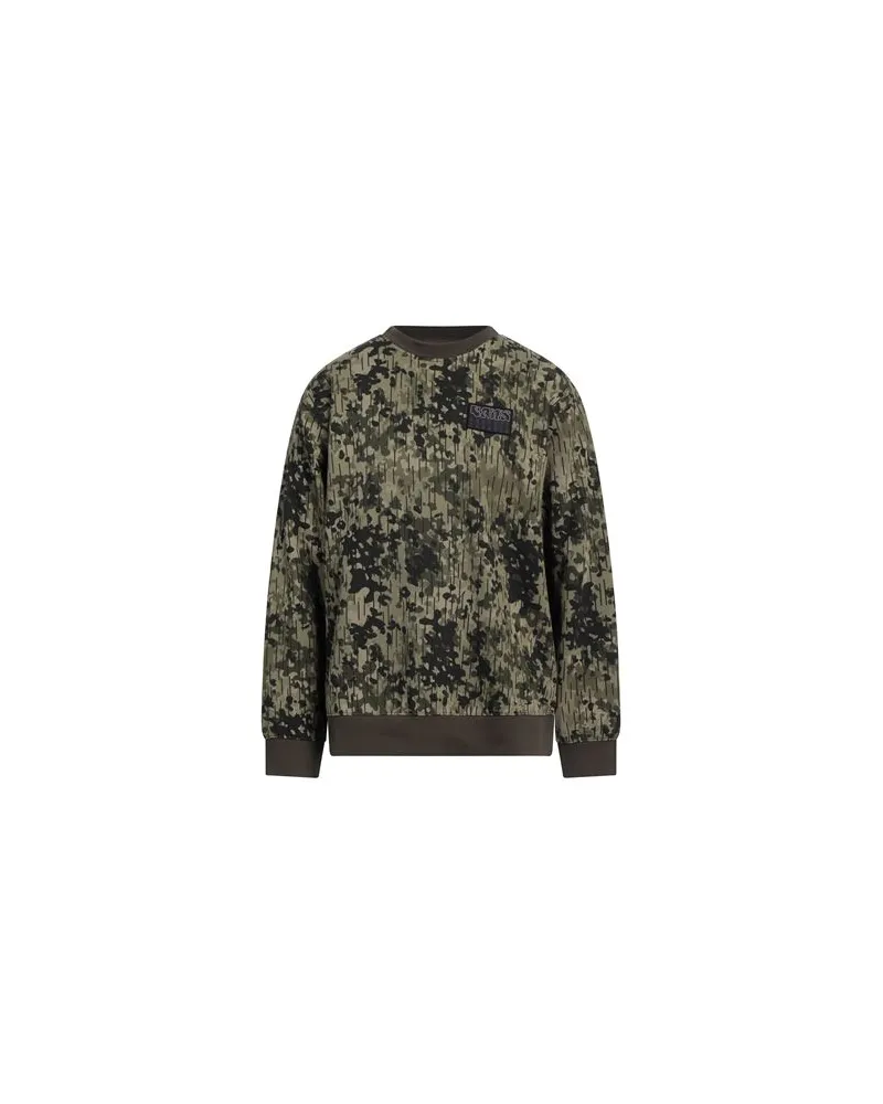 Vans TOPS - Sweatshirtsauf YOOX.COM Militärgrün