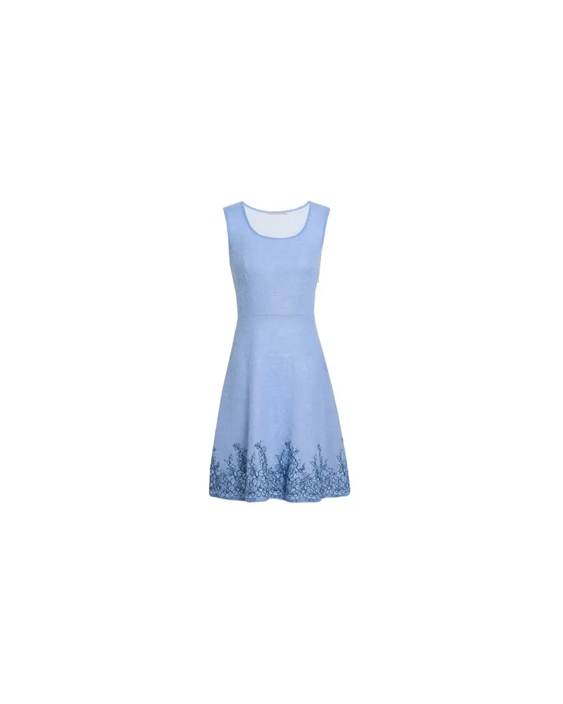Ermanno Scervino KLEIDER - Mini-Kleiderauf YOOX.COM Blaugrau