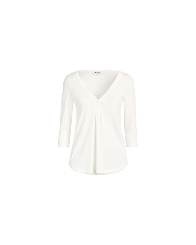 BASE Milano TOPS - T-shirtsauf YOOX.COM Weiß