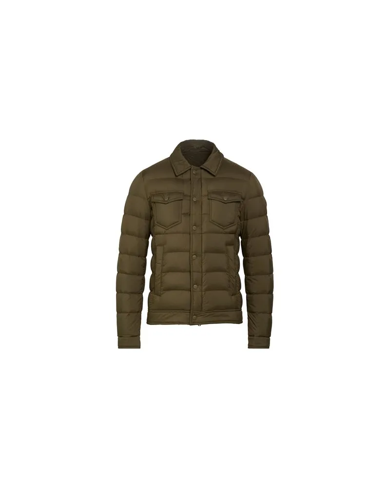 Herno JACKEN & MÄNTEL - Pufferjacken & Daunenjackenauf YOOX.COM Militärgrün
