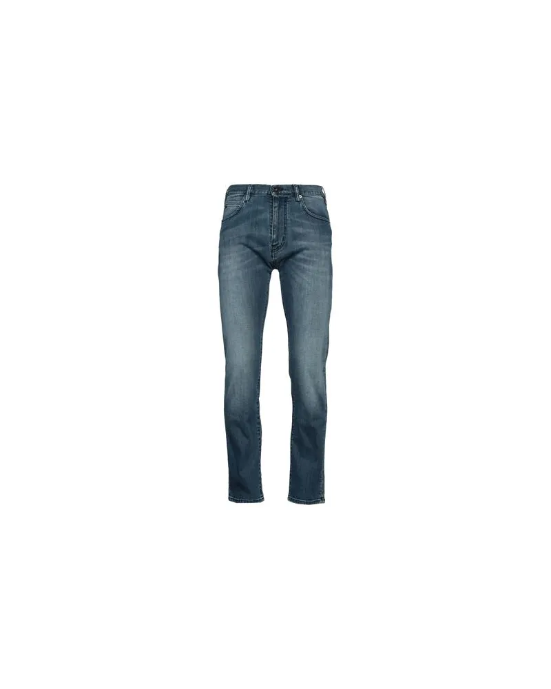 Emporio Armani HOSEN & RÖCKE - Jeanshosenauf YOOX.COM Blau