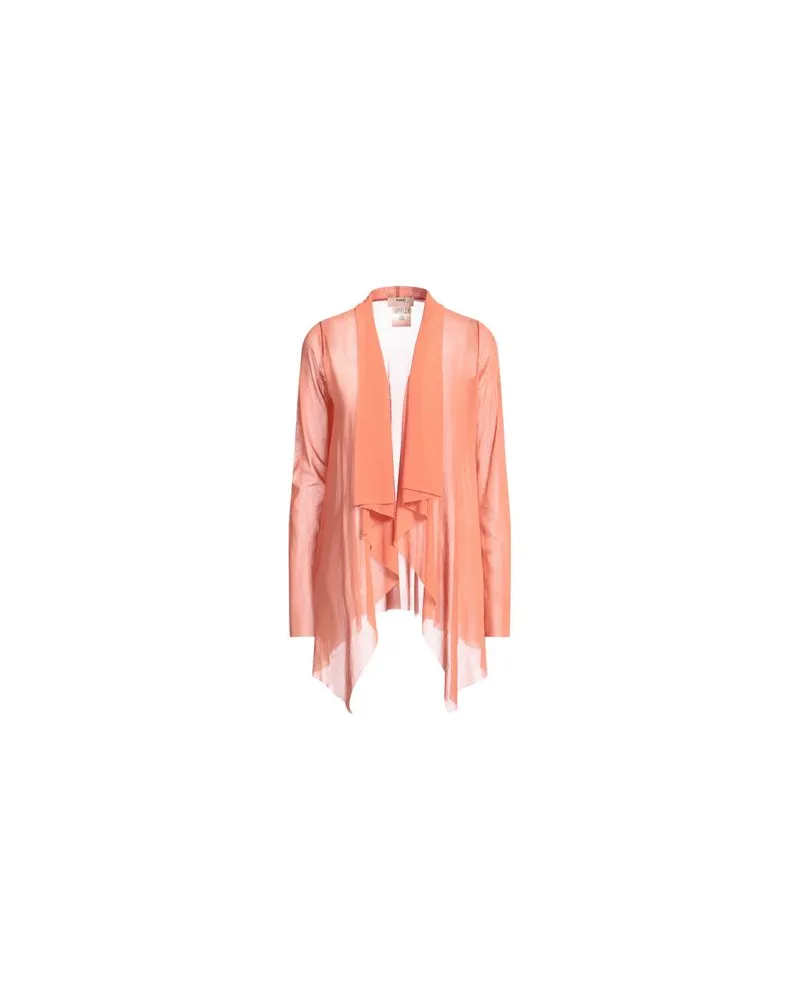 FUZZI STRICKWAREN - Strickjackenauf YOOX.COM Orange