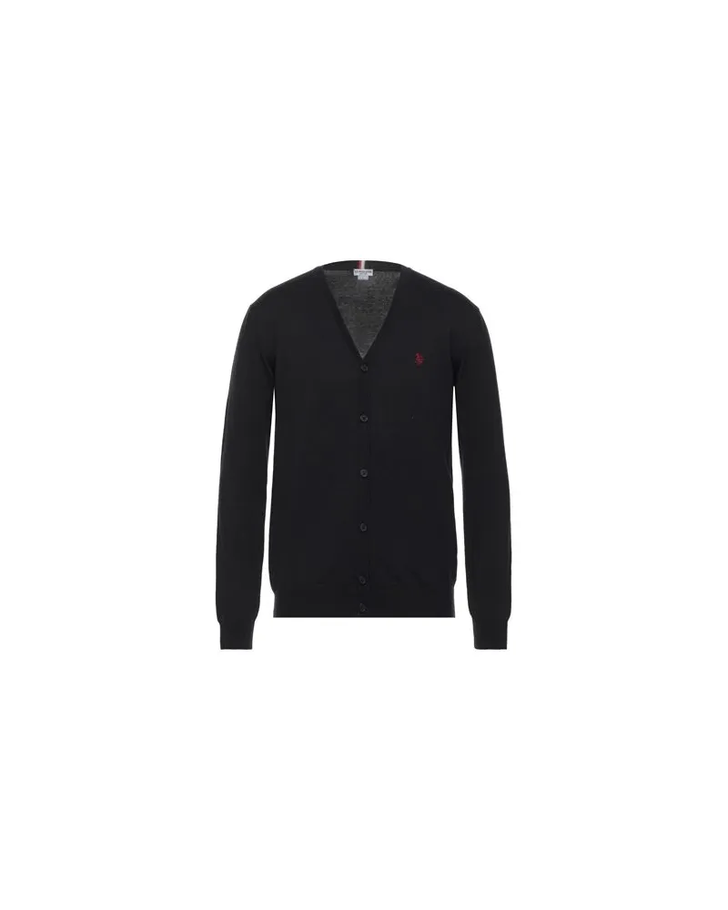 U.S. Polo Assn.  STRICKWAREN - Strickjackenauf YOOX.COM Schwarz