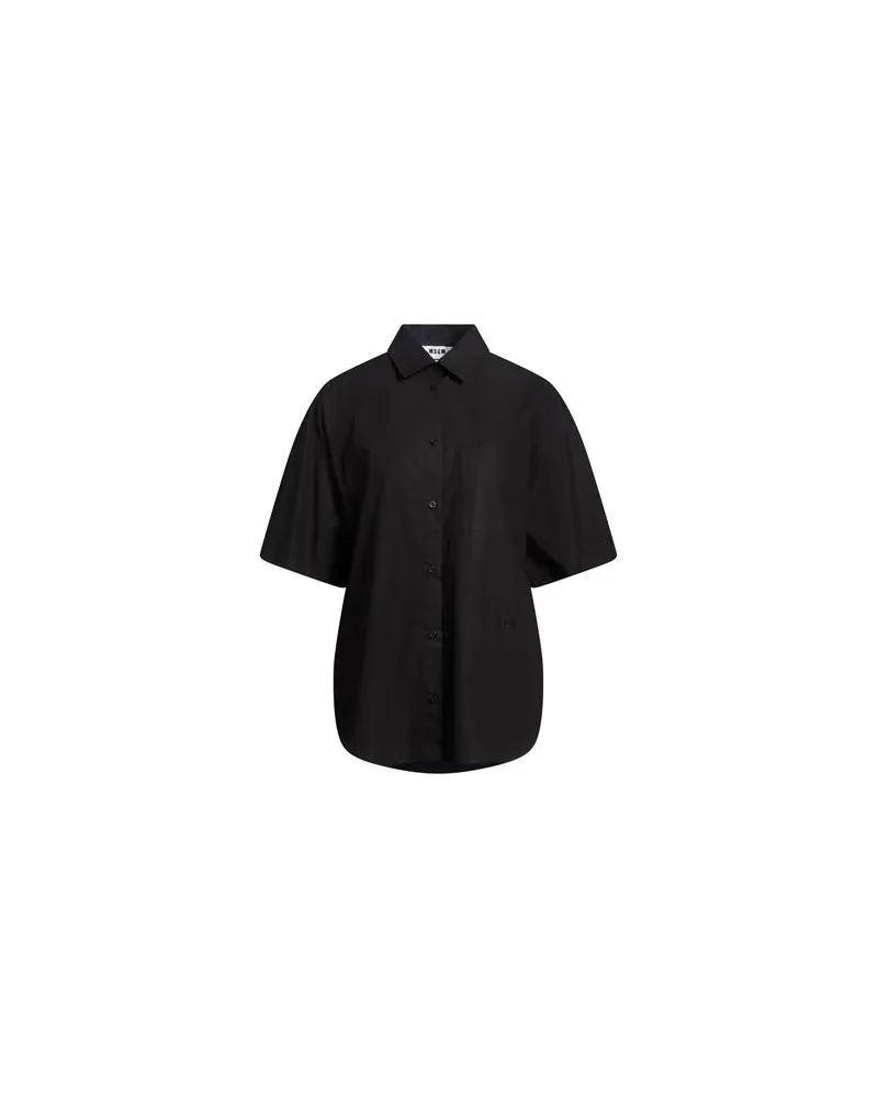 MSGM TOPS - Hemdenauf YOOX.COM Schwarz