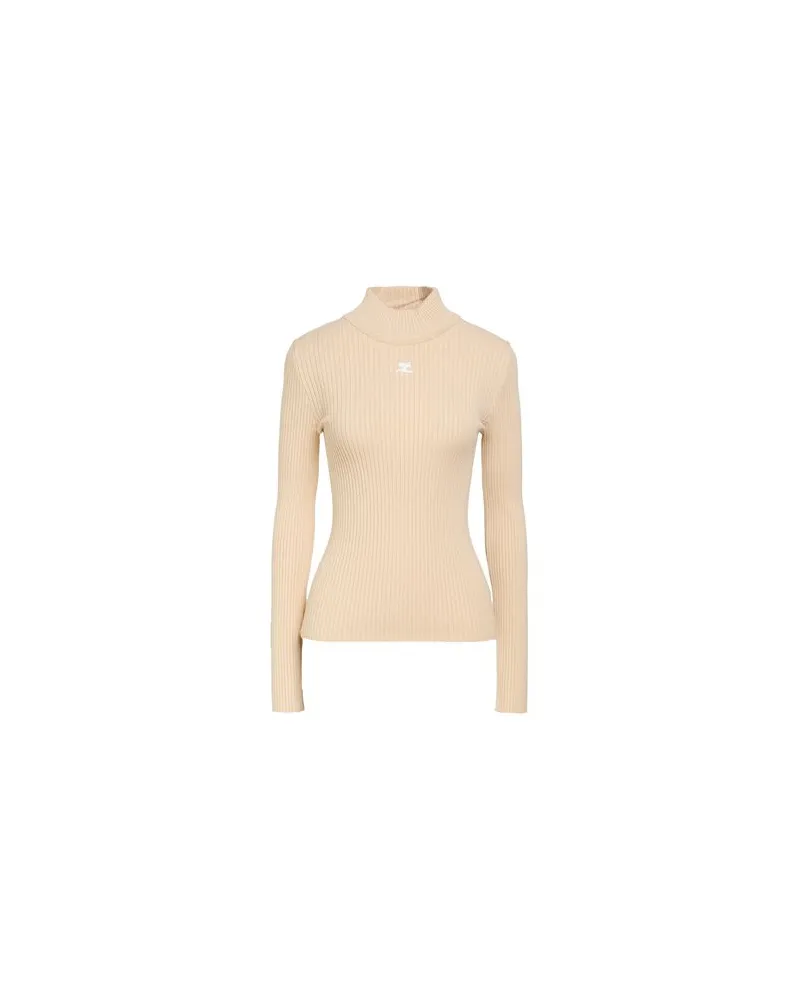 Courrèges STRICKWAREN - Rollkragenpulloverauf YOOX.COM Sand