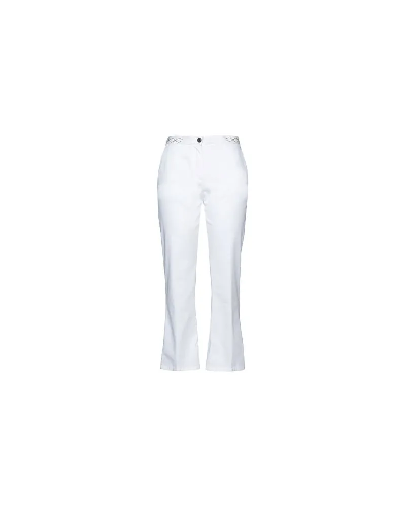 PLAN C HOSEN & RÖCKE - Hosenauf YOOX.COM Weiß