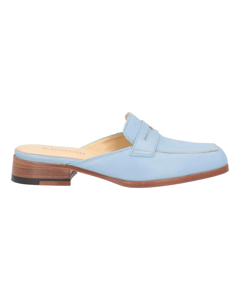 A.Testoni Mules & Clogs Himmelblau