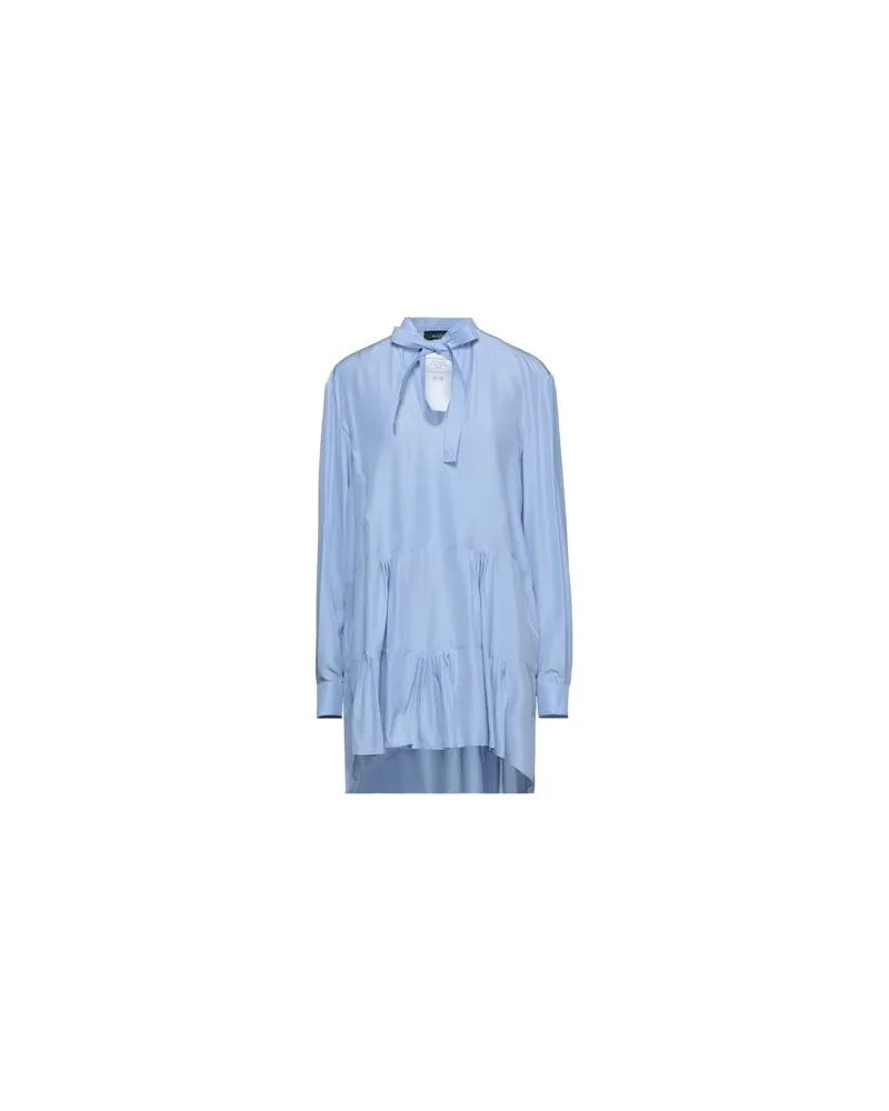 Rochas KLEIDER - Mini-Kleiderauf YOOX.COM Himmelblau