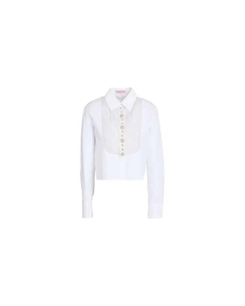 Valentino Garavani TOPS - Hemdenauf YOOX.COM Weiß
