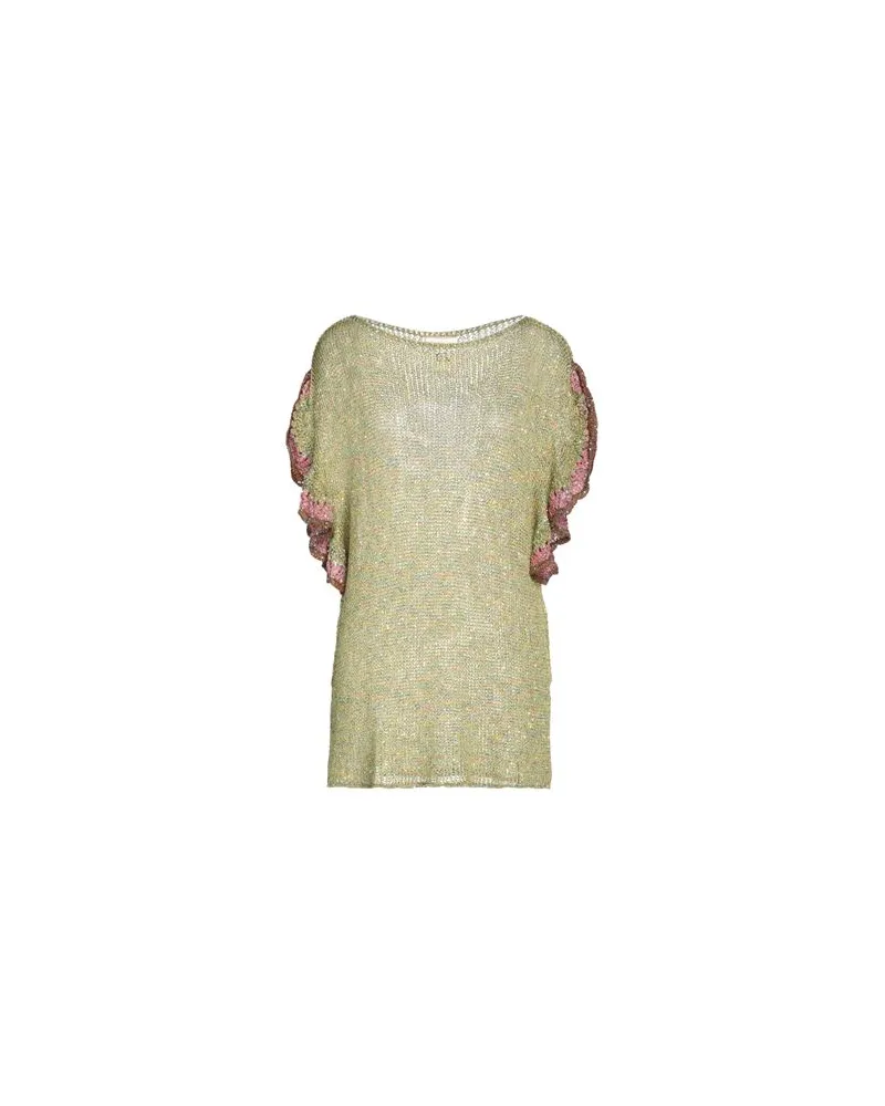 Semicouture STRICKWAREN - Pulloverauf YOOX.COM Säuregrün