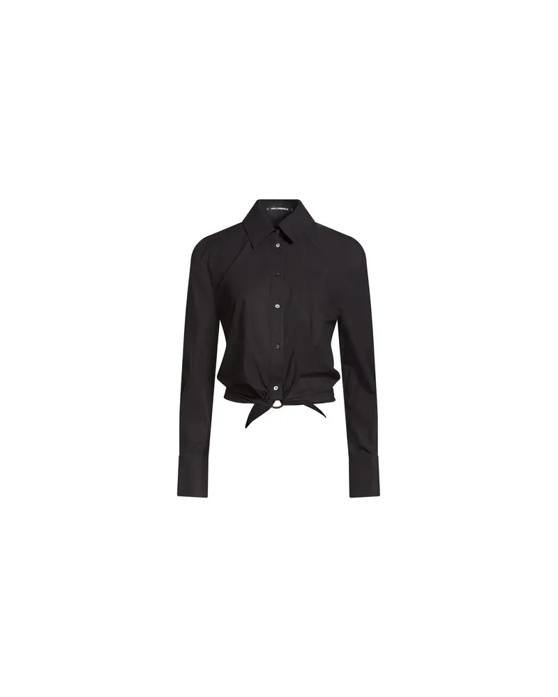 Karl Lagerfeld TOPS - Hemdenauf YOOX.COM Schwarz