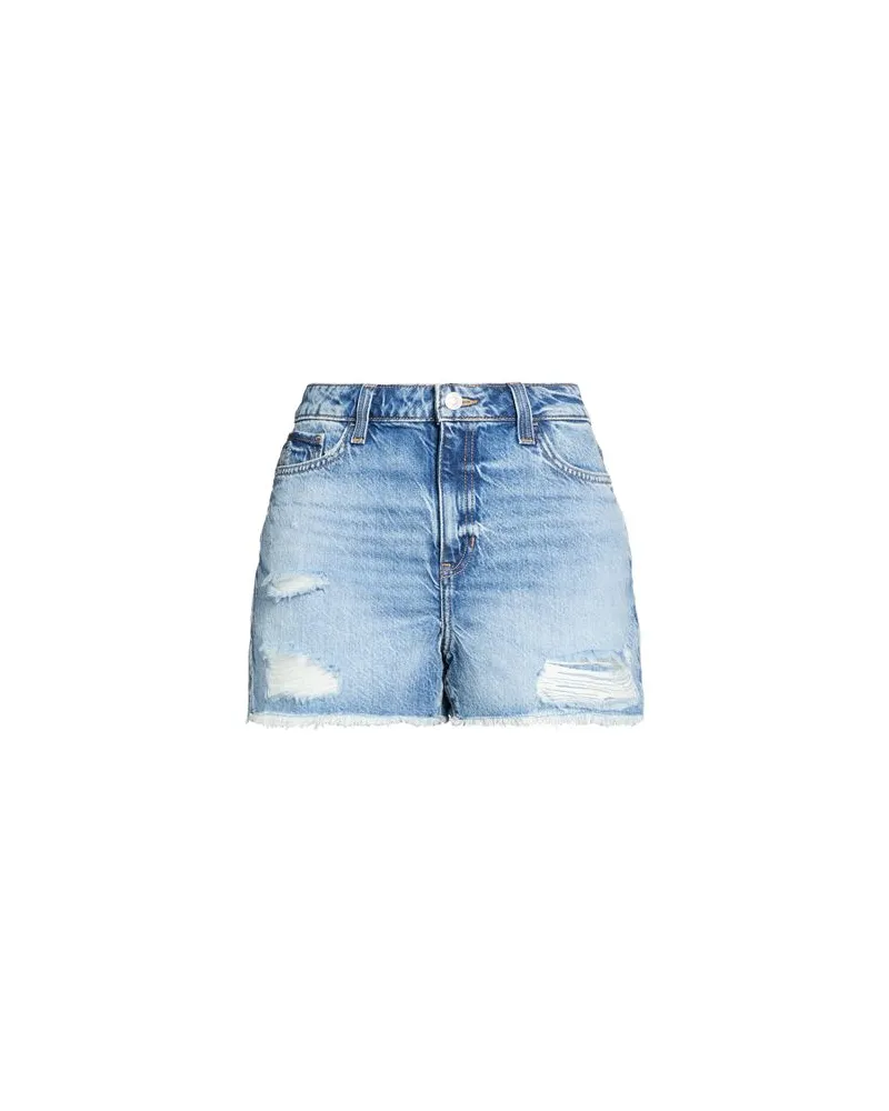Guess HOSEN & RÖCKE - Jeansshortsauf YOOX.COM Blau