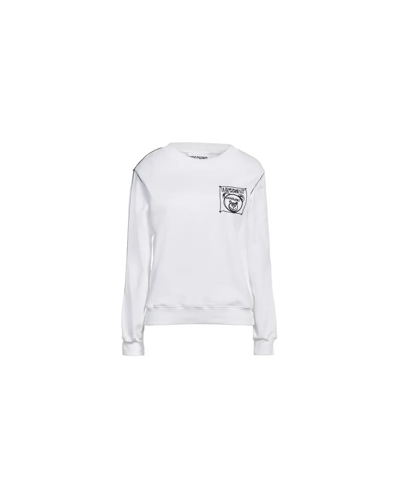 Moschino COUTURE - TOPS - Sweatshirtsauf YOOX.COM Weiß