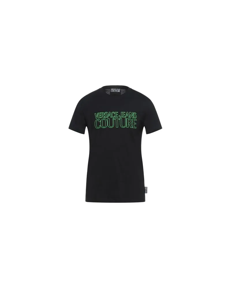 Versace Jeans TOPS - T-shirtsauf YOOX.COM Schwarz