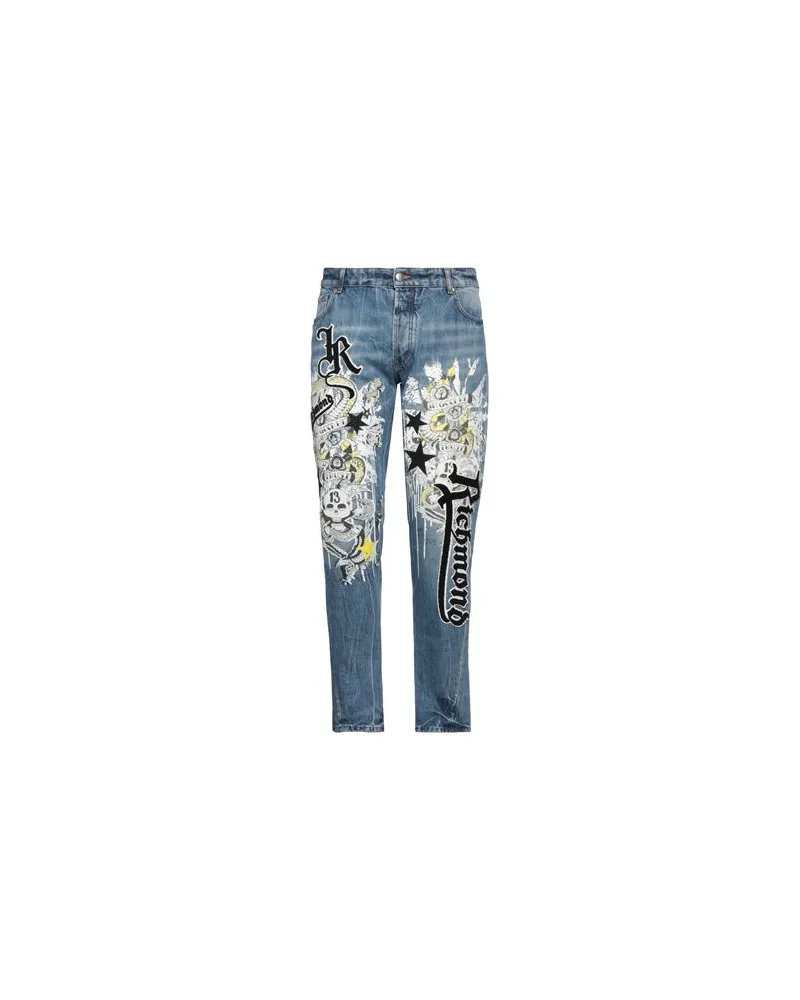 John Richmond HOSEN & RÖCKE - Jeanshosenauf YOOX.COM Blau