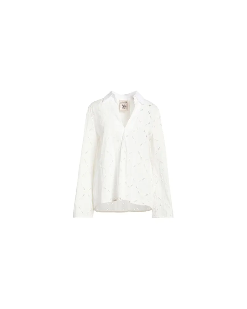 Semicouture TOPS - Topsauf YOOX.COM Weiß