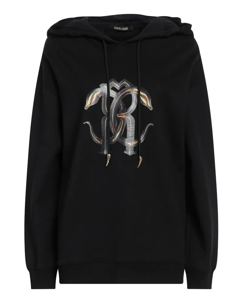 Roberto Cavalli Sweatshirt Schwarz