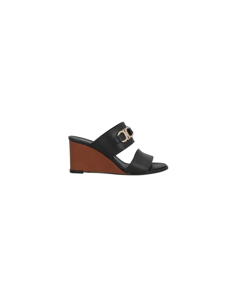Ferragamo CHAIM 70  - SCHUHE - Sandalenauf YOOX.COM Schwarz