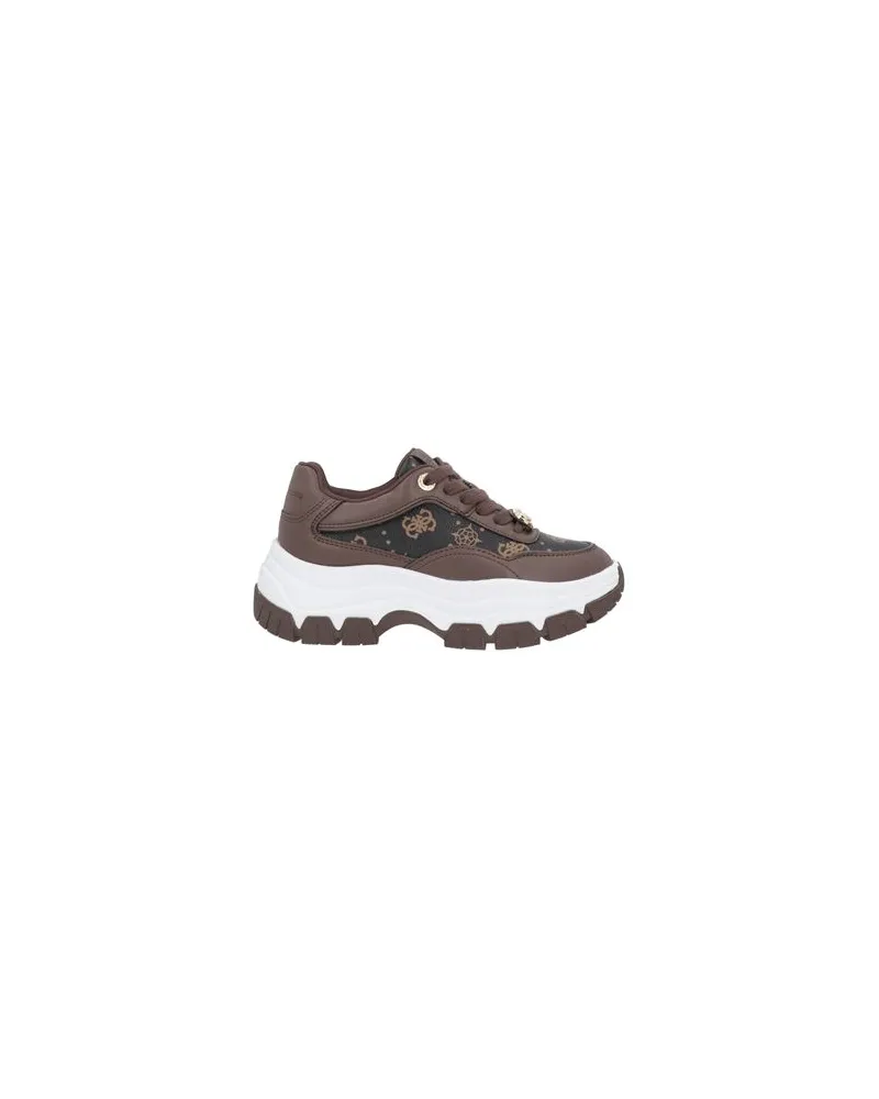 Guess SCHUHE - Sneakersauf YOOX.COM Braun
