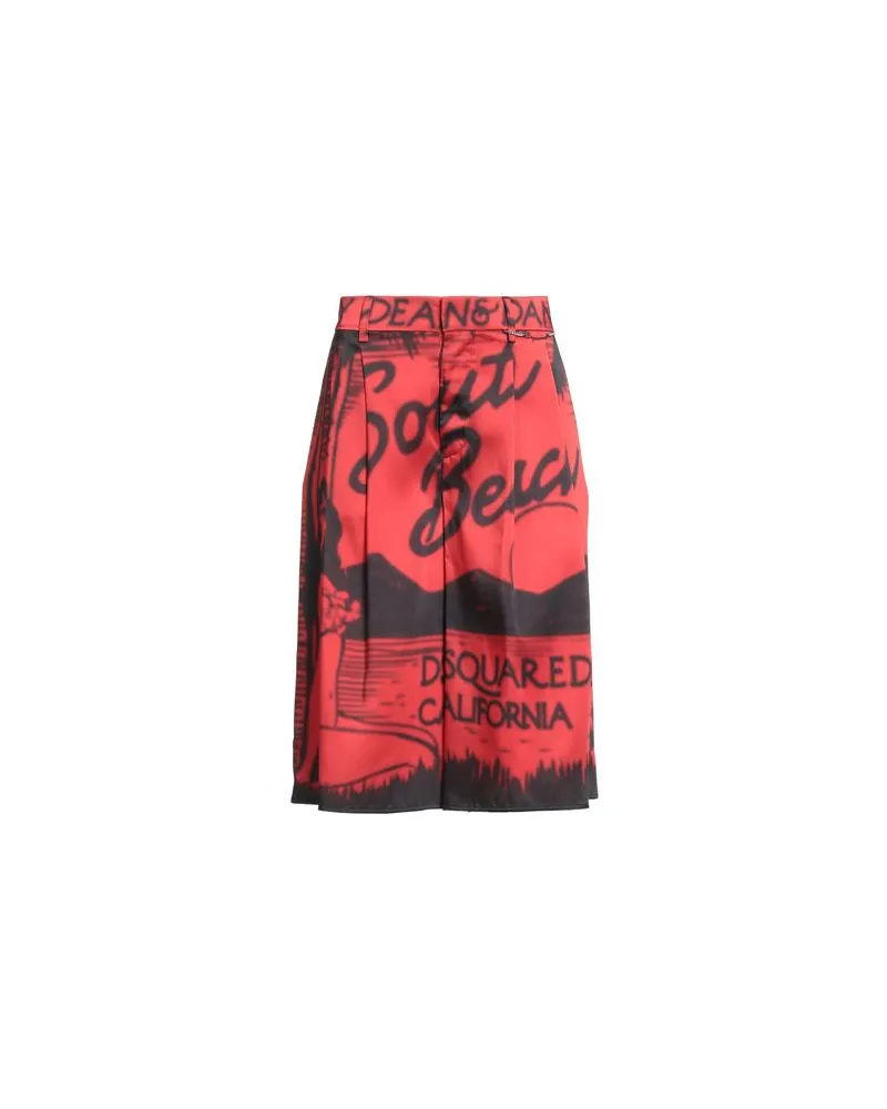 Dsquared2 HOSEN & RÖCKE - Shorts & Bermudashortsauf YOOX.COM Rot