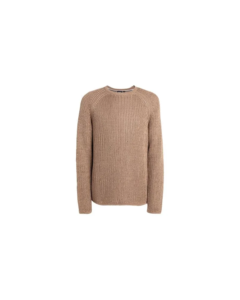 HUGO BOSS STRICKWAREN - Pulloverauf YOOX.COM Kamel