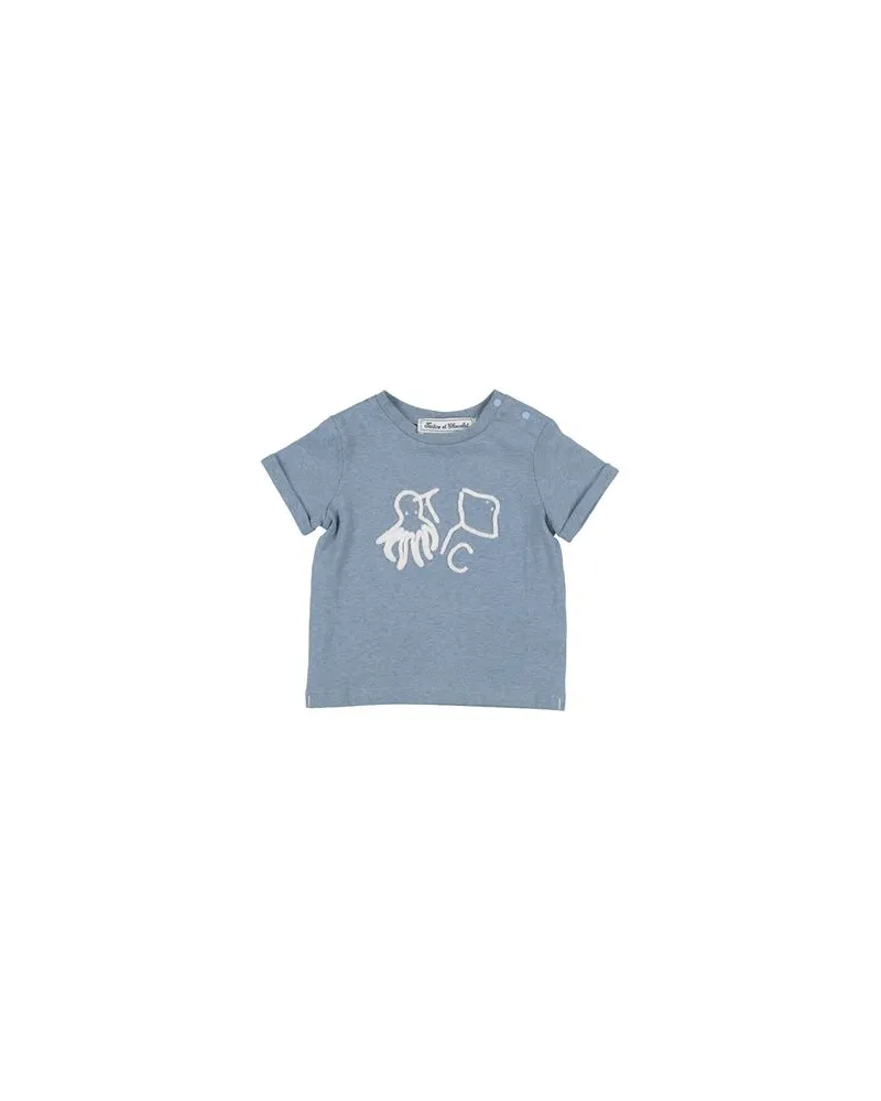 Tartine et Chocolat TOPS - T-shirtsauf YOOX.COM Hellblau