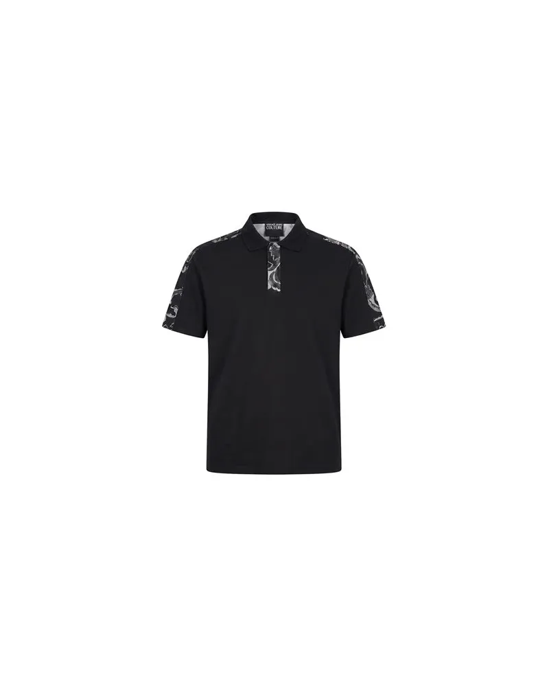 Versace Jeans TOPS - Poloshirtsauf YOOX.COM Schwarz
