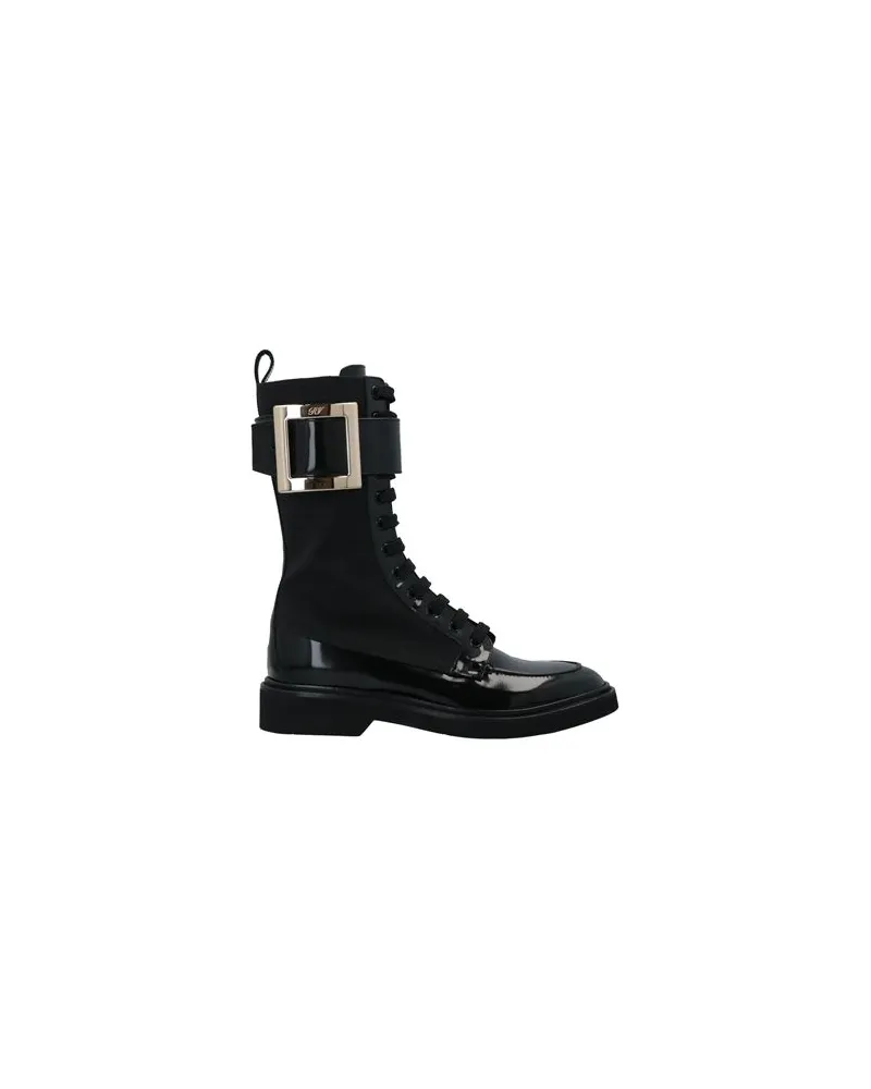 Roger Vivier SCHUHE - Stiefelettenauf YOOX.COM Schwarz