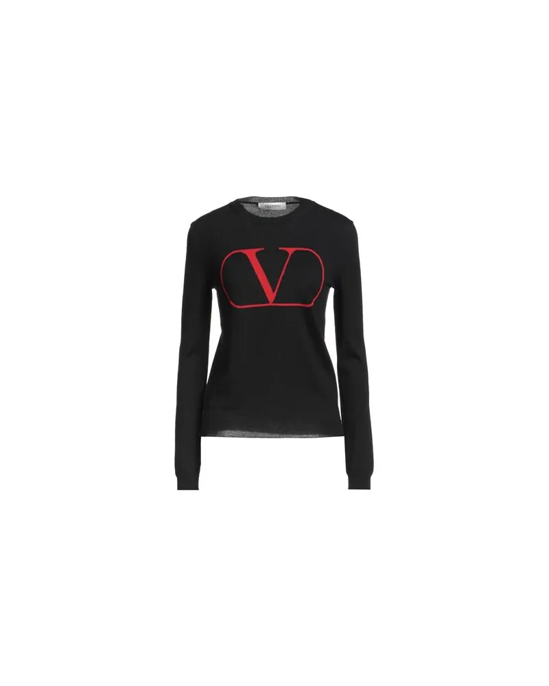 Valentino Garavani STRICKWAREN - Pulloverauf YOOX.COM Schwarz