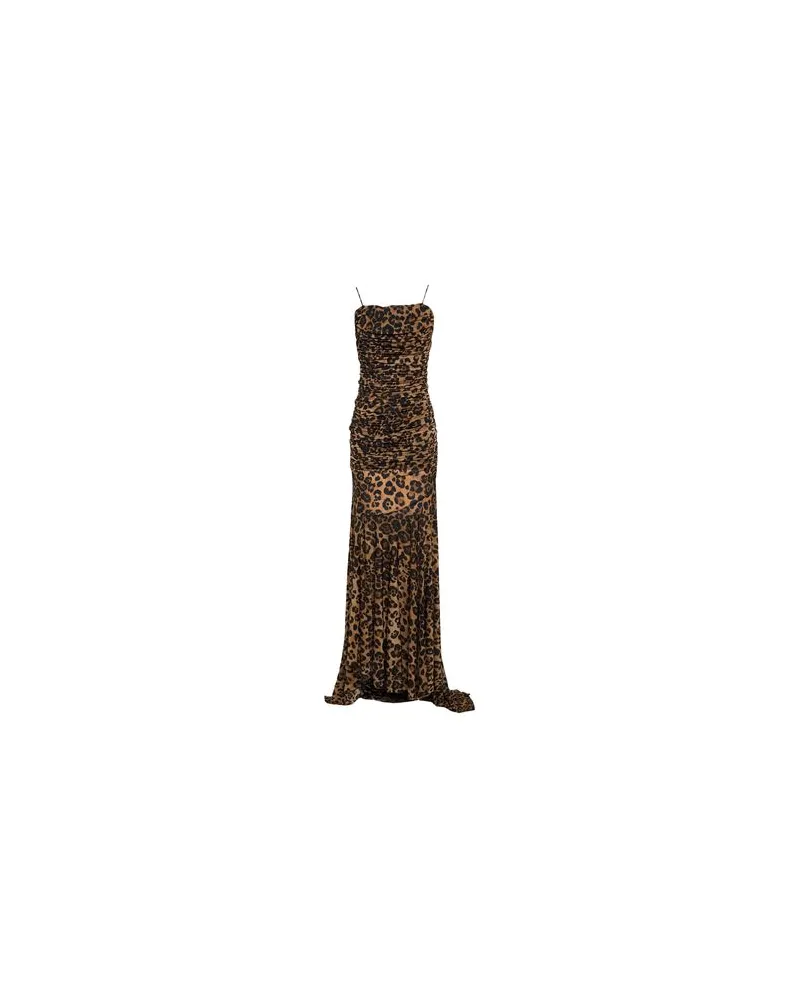 Blumarine KLEIDER - Maxi-Kleiderauf YOOX.COM Braun