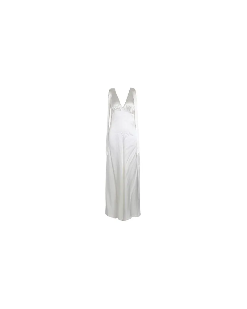 Topshop OVERALLS - Jumpsuitsauf YOOX.COM Elfenbein
