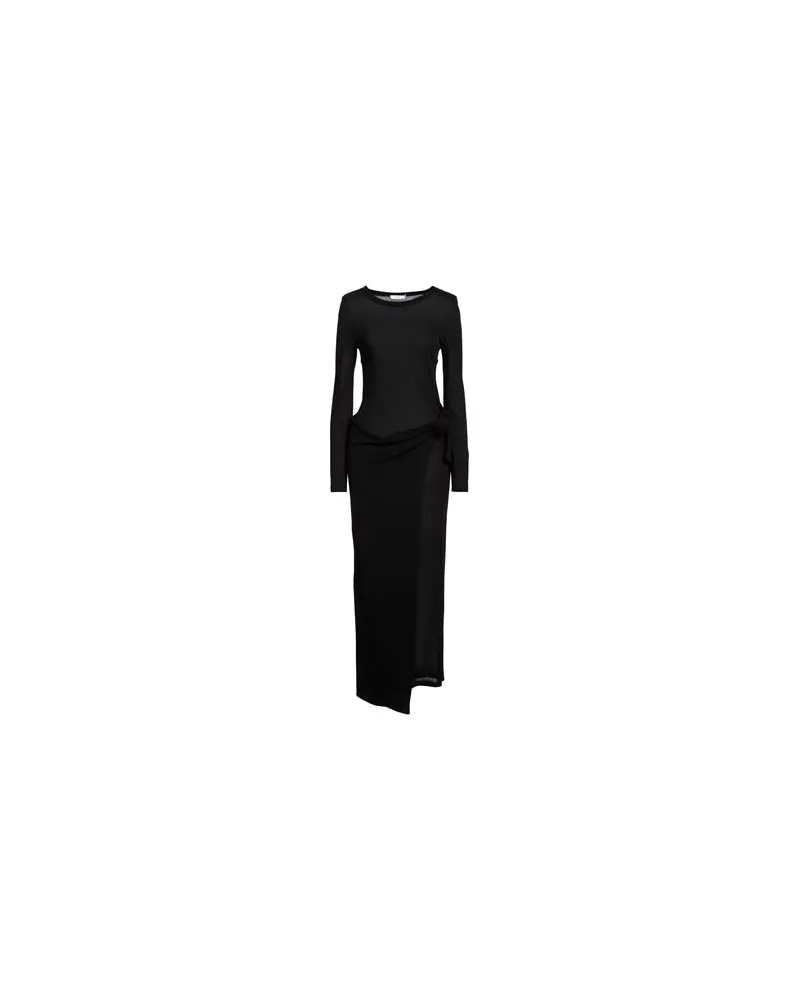 BARBA KLEIDER - Midi-Kleiderauf YOOX.COM Schwarz
