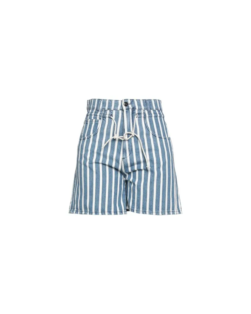 Semicouture HOSEN & RÖCKE - Jeansshortsauf YOOX.COM Blau